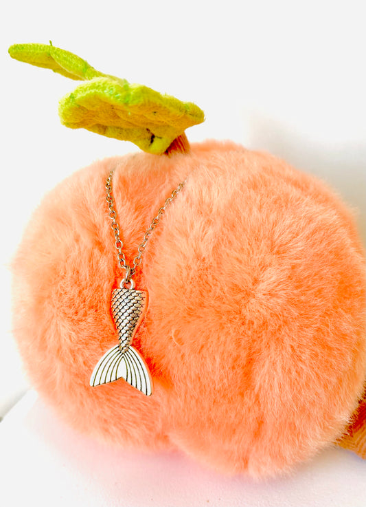 Mermaid tail necklace